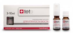 TETE Гиалуроновая кислота + Комплекс для упругости бюста, шеи и декольте 3*10 мл